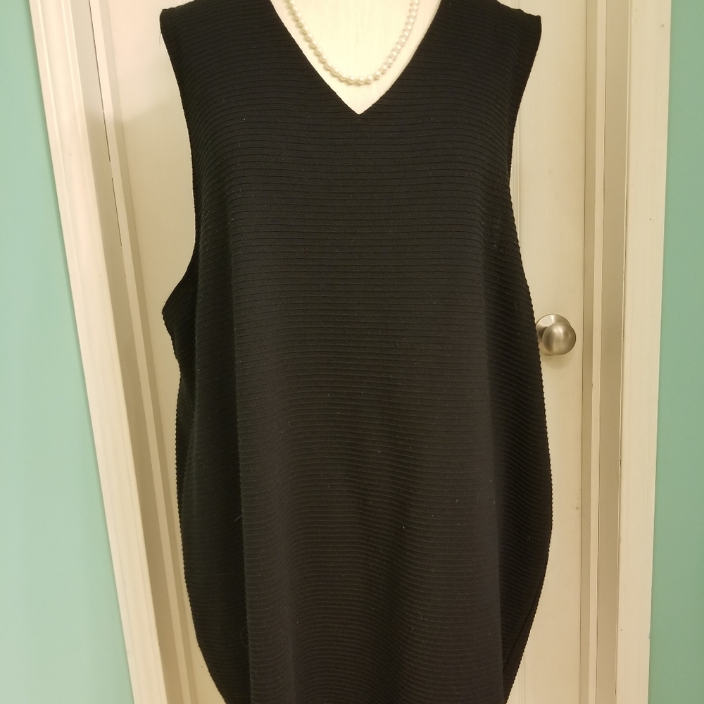 Vintage size 22w black dress